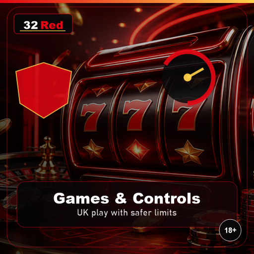 32Red casino lobby for UK players